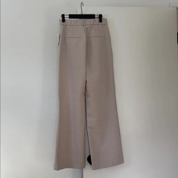 Abercrombie & Fitch Sloane Ultra High Rise Wide Leg Pants Light Taupe 26 - Picture 6 of 7